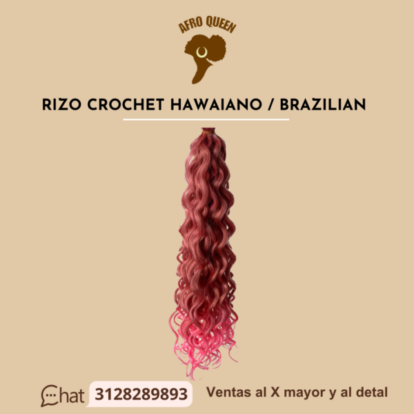 RIZO CROCHET HAWAIANO